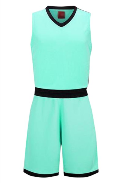 SKWTV061 manufacturing basketball suit sportswear design sleeveless jacket training suit wave shirt center detail view-10